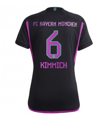 Bayern Munich Joshua Kimmich #6 Replika Udebanetrøje Dame 2023-24 Kortærmet